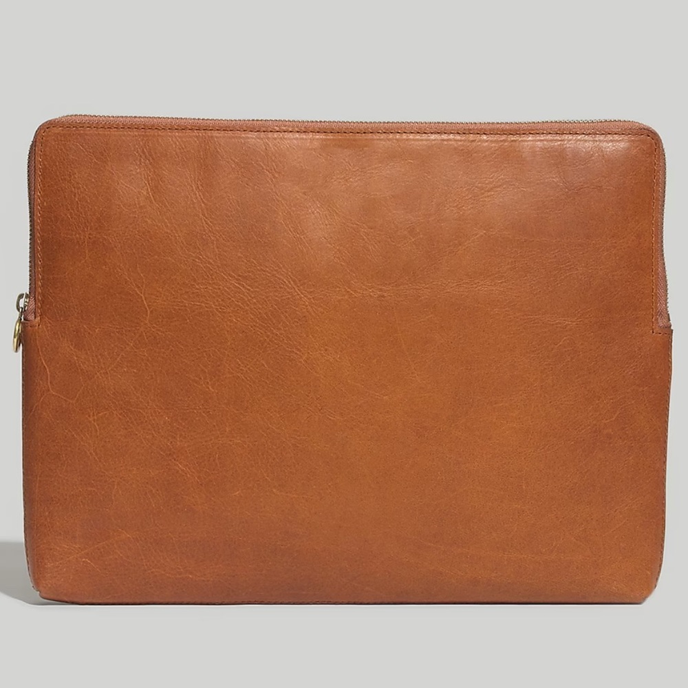 Madewell Leather Laptop Sleeve